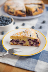 Heidelbeer Vanille Kuchen 
