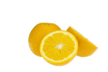 One and half oranges