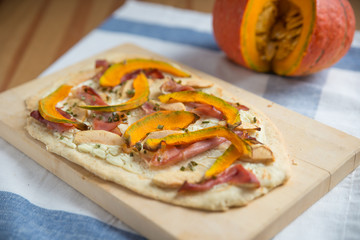 Kürbis Tarte