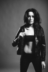 freckles and rock girl