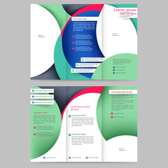 Abstract brochure template