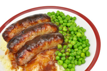Sausage And Mashed Potato Meal