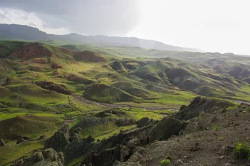 Fototapete montagnes verdoyantes du kurdistan turc © Mathias Hecht