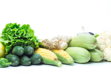 Harvest, fresh vegetables
