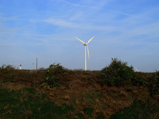 Wind turbine propellers / wind powered electricity generator