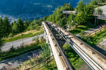 Voie de funiculaire