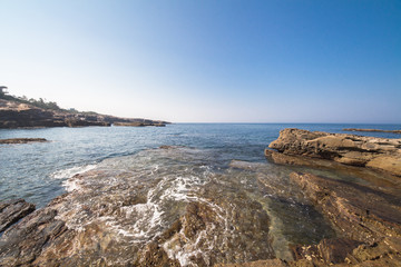 和歌山　千畳敷　名勝　砂岩　sandstone  海岸