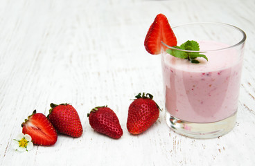 Strawberry yogurt