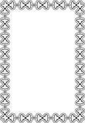 Baroque ornament ornate art frame