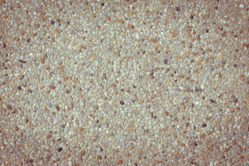 background of sand and small gravel stone texture
