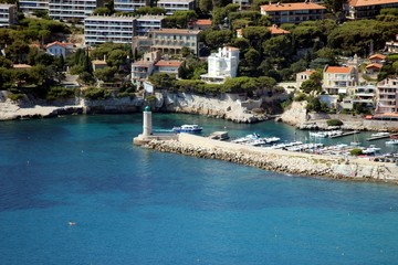 Embouchure du port de Cassis