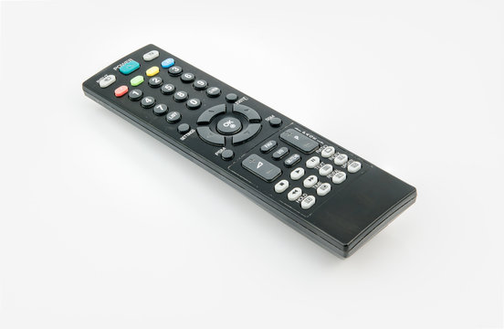 remote control tv isolated