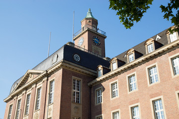 Rathaus in Herne, NRW, Deutschland