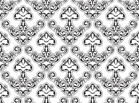 Seamless victorian pattern
