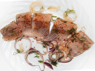 salted fish with spices