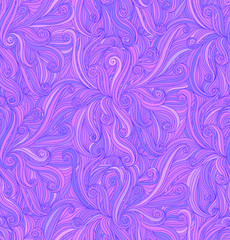 Vector abstract doodle seamless pattern