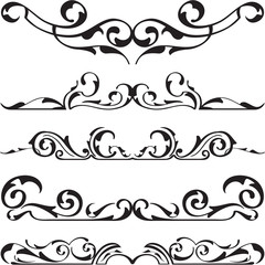 The baroque divide swirll set