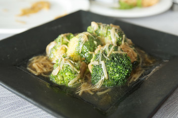 Stir fried broccoli