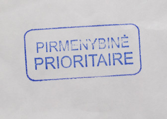 Priority mail