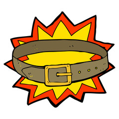 cartoon awesome new belt