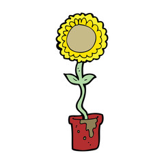 cartoon flower