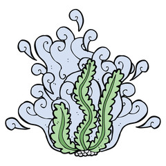 cartoon seaweed