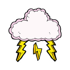 cartoon cloud symbol