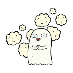 cartoon ghost