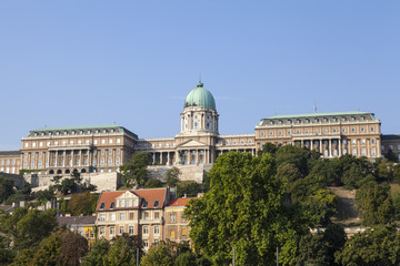 Fototapeta na wymiar Buda Castle in Budapest