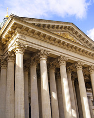 Kazan Cathedral in Saint Petersburg colonnade