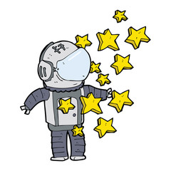 cartoon spaceman