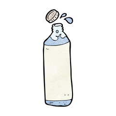cartoon water bottle