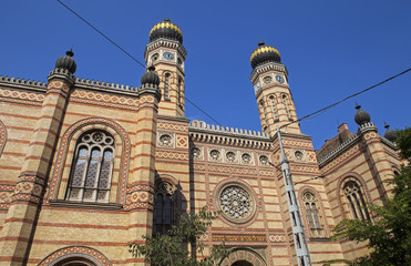Obraz premium Dohany Street Synagogue in Budapest