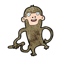 cartoon monkey