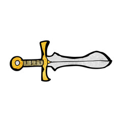 cartoon sword