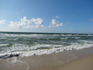 Coast or Beach of the Islet of Sylt in the North Sea