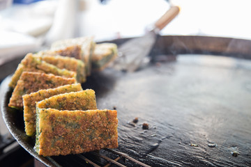 Thailand dessert name Fry Kuicheai 