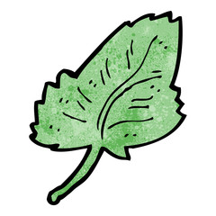 Fototapeta premium cartoon leaf symbol