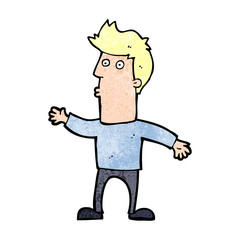 cartoon surprised man