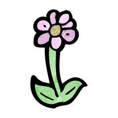 cartoon flower symbol