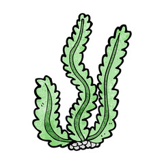 cartoon seaweed © lineartestpilot