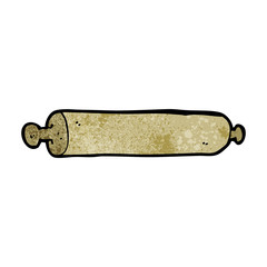 cartoon rolling pin