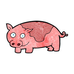 cartoon pig