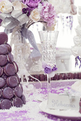 Bridal champagne glass