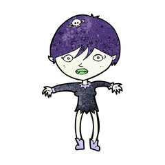 cartoon vampire girl