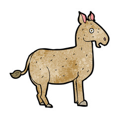 cartoon mule