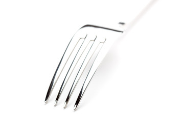 fork isolated on white background