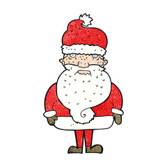 cartoon santa claus