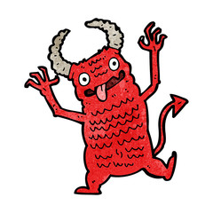 cartoon demon