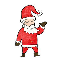 cartoon santa claus